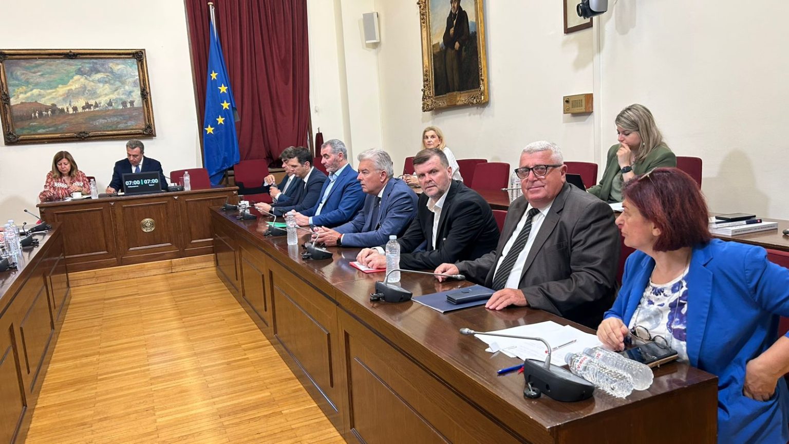 Στη συνεδρίαση της Ειδικής Μόνιμης Επιτροπής Περιφερειών της Βουλής ο Φ. Ζαννετίδης