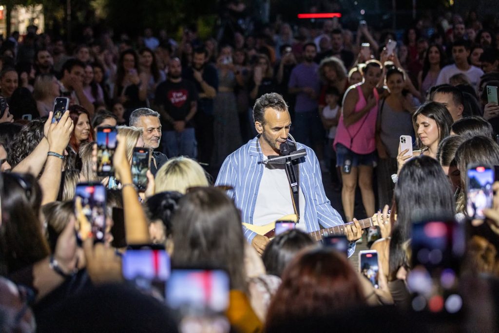 Σαρωτική μηχανή ο Πανος Μουζουράκης στην Τεχνόπολη Δήμου Αθηναίων